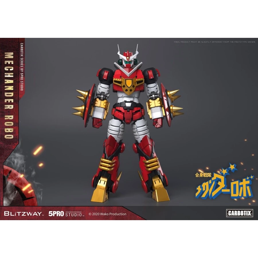 5PRO Studio Blitzway Carbotix Hybrid Carbon Action Figure Series CX-003 Mechander Robot 2 5PRO Studio Blitzway Carbotix Hybrid Carbon Action Figure Series CX-003 Mechander Robot - immagine 2