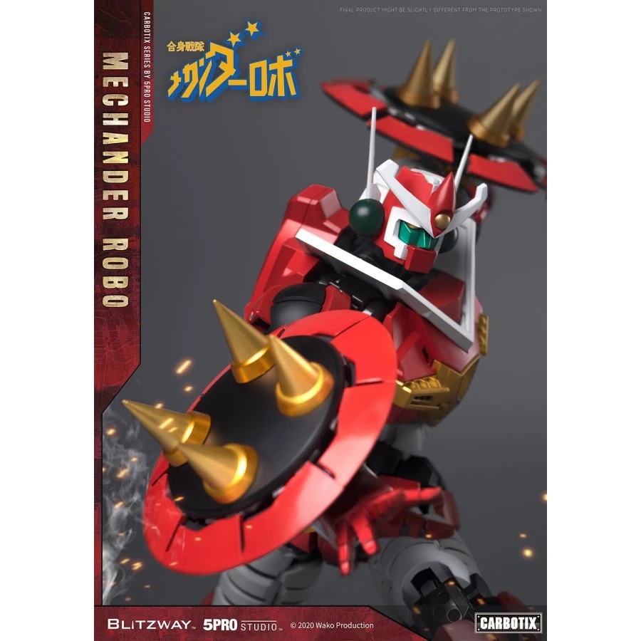 5PRO Studio Blitzway Carbotix Hybrid Carbon Action Figure Series CX-003 Mechander Robot 12 5PRO Studio Blitzway Carbotix Hybrid Carbon Action Figure Series CX-003 Mechander Robot - immagine 12