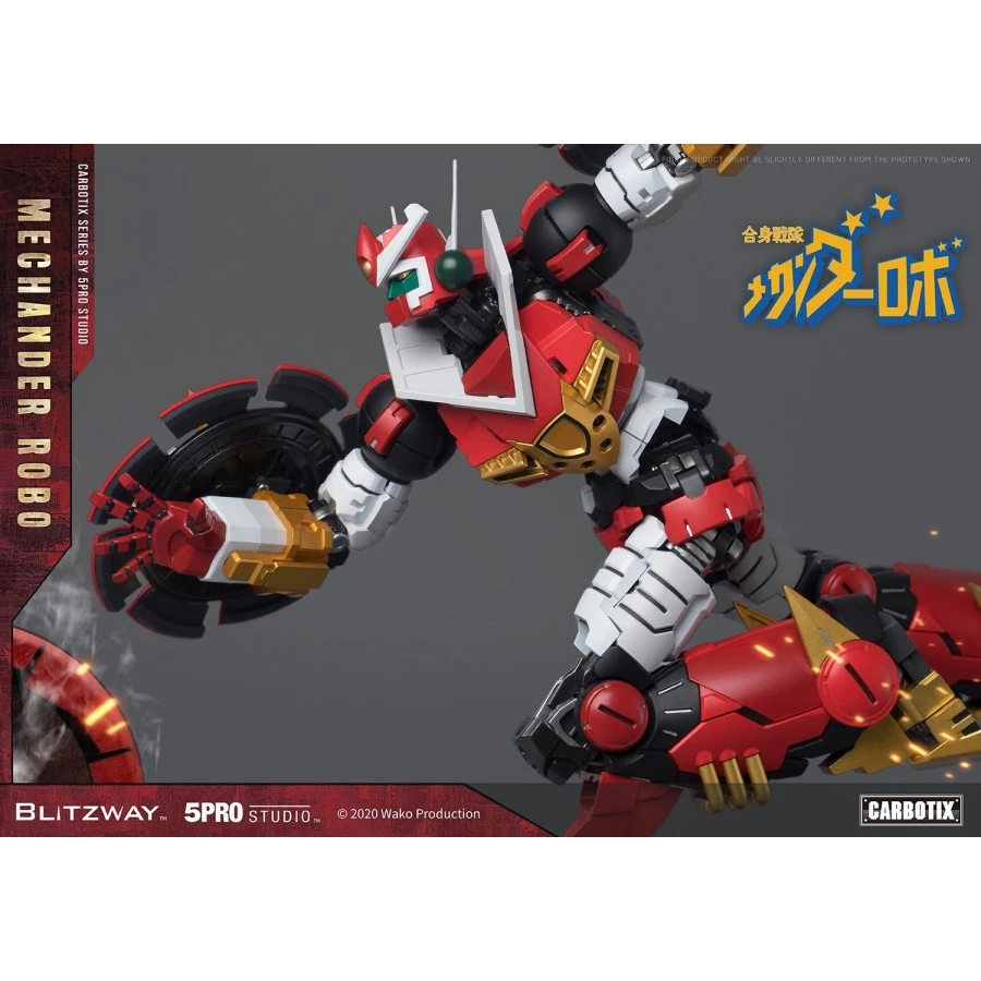 5PRO Studio Blitzway Carbotix Hybrid Carbon Action Figure Series CX-003 Mechander Robot 13 5PRO Studio Blitzway Carbotix Hybrid Carbon Action Figure Series CX-003 Mechander Robot - immagine 13