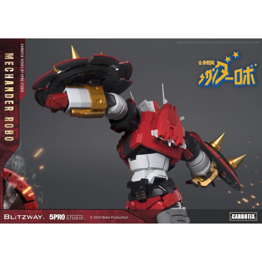5PRO Studio Blitzway Carbotix Hybrid Carbon Action Figure Series CX-003 Mechander Robot 14 5PRO Studio Blitzway Carbotix Hybrid Carbon Action Figure Series CX-003 Mechander Robot - immagine 14