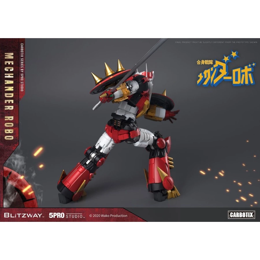5PRO Studio Blitzway Carbotix Hybrid Carbon Action Figure Series CX-003 Mechander Robot 16 5PRO Studio Blitzway Carbotix Hybrid Carbon Action Figure Series CX-003 Mechander Robot - immagine 16