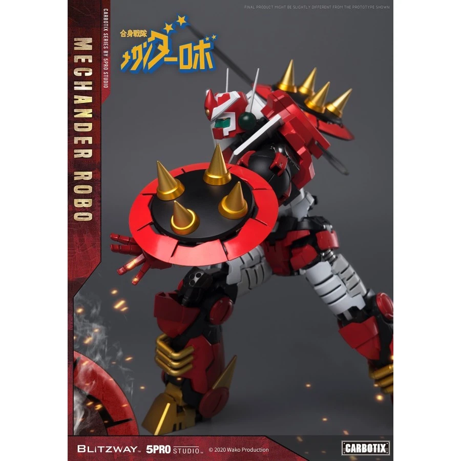 5PRO Studio Blitzway Carbotix Hybrid Carbon Action Figure Series CX-003 Mechander Robot 17 5PRO Studio Blitzway Carbotix Hybrid Carbon Action Figure Series CX-003 Mechander Robot - immagine 17
