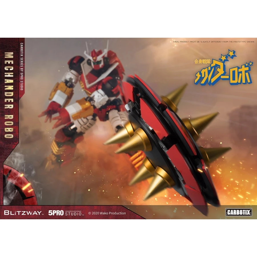 5PRO Studio Blitzway Carbotix Hybrid Carbon Action Figure Series CX-003 Mechander Robot 20 5PRO Studio Blitzway Carbotix Hybrid Carbon Action Figure Series CX-003 Mechander Robot - immagine 20