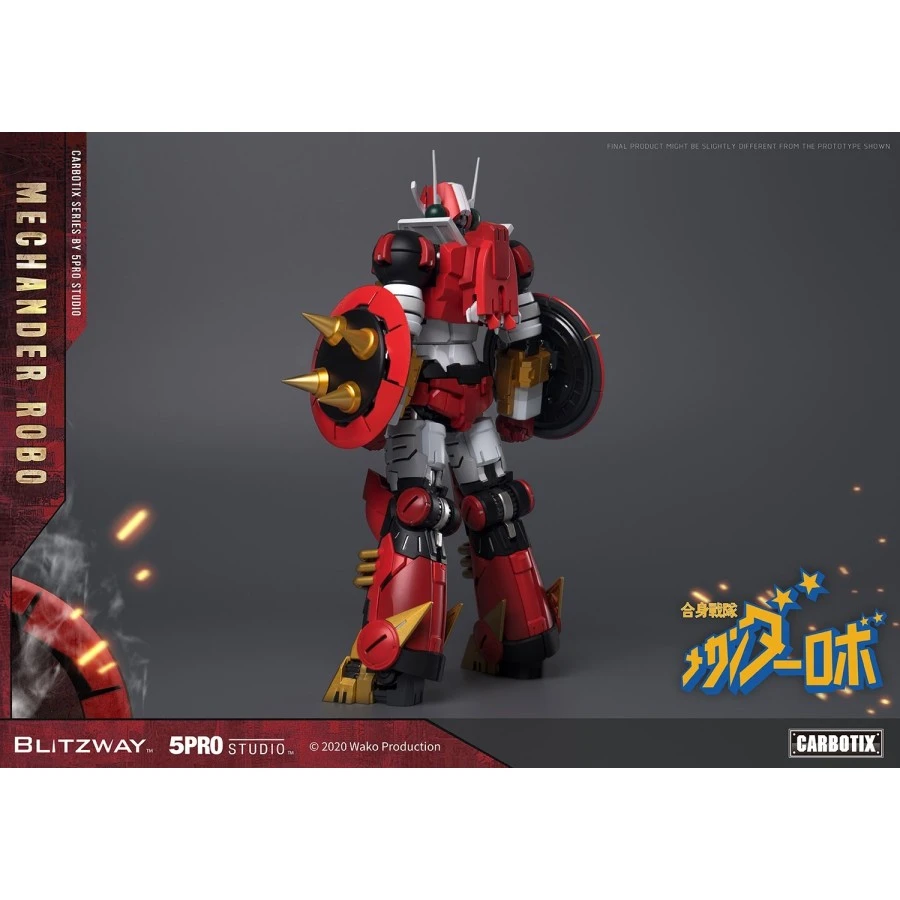 5PRO Studio Blitzway Carbotix Hybrid Carbon Action Figure Series CX-003 Mechander Robot 4 5PRO Studio Blitzway Carbotix Hybrid Carbon Action Figure Series CX-003 Mechander Robot - immagine 4