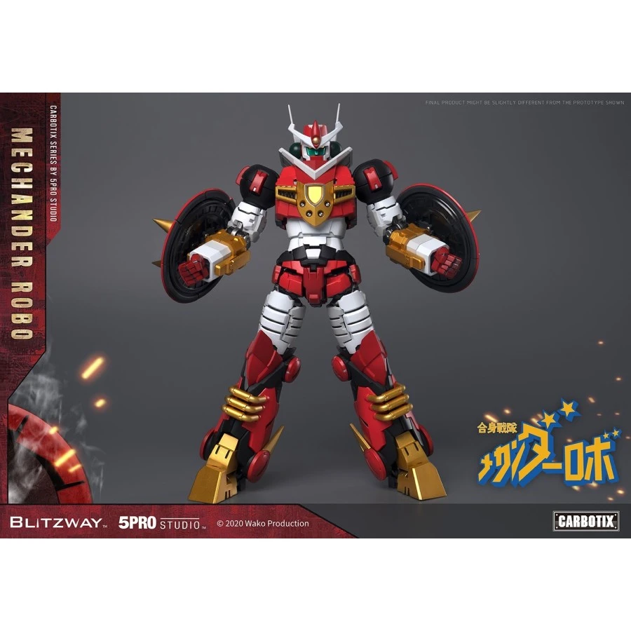 5PRO Studio Blitzway Carbotix Hybrid Carbon Action Figure Series CX-003 Mechander Robot 5 5PRO Studio Blitzway Carbotix Hybrid Carbon Action Figure Series CX-003 Mechander Robot - immagine 5