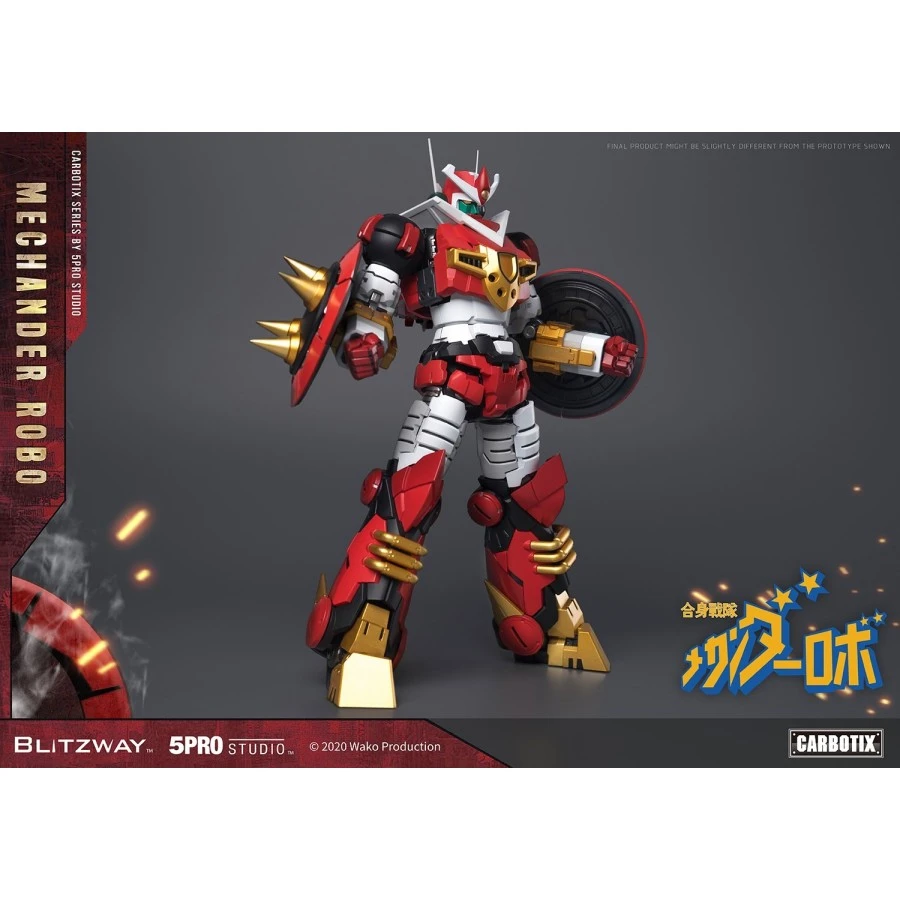 5PRO Studio Blitzway Carbotix Hybrid Carbon Action Figure Series CX-003 Mechander Robot 6 5PRO Studio Blitzway Carbotix Hybrid Carbon Action Figure Series CX-003 Mechander Robot - immagine 6