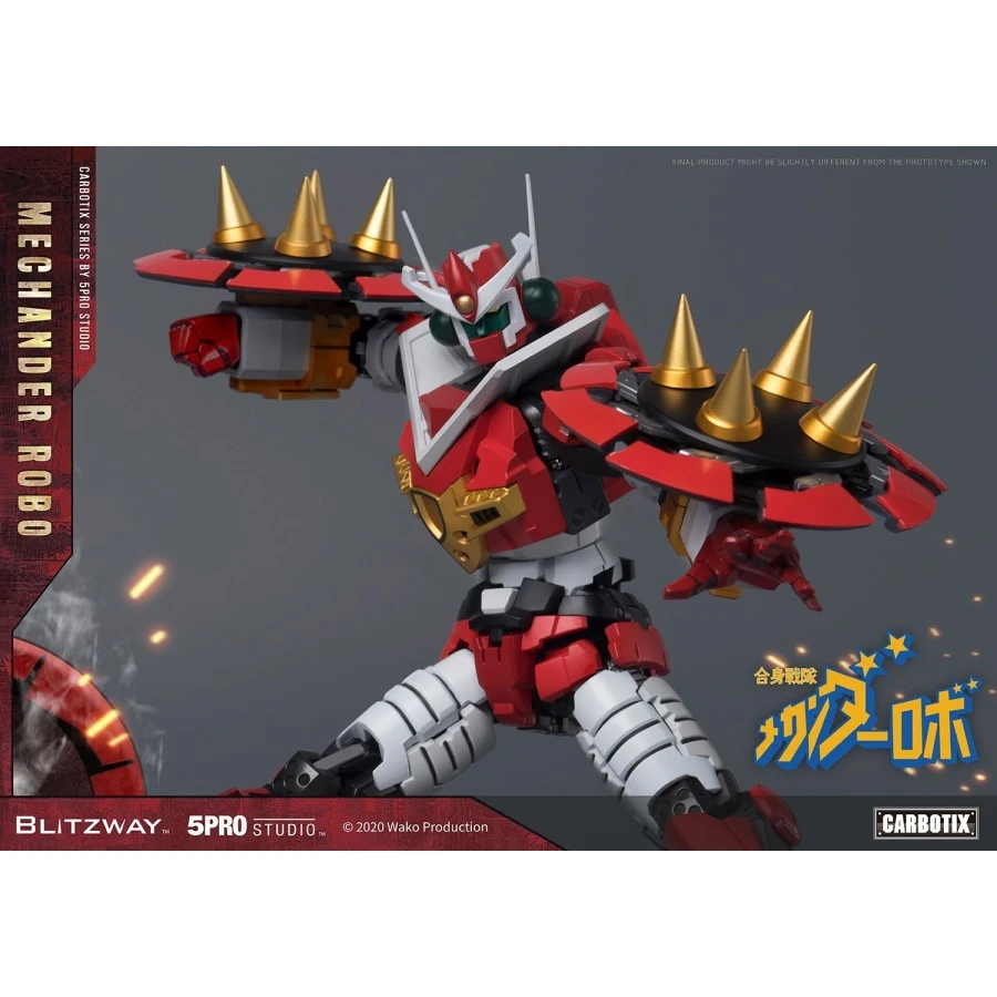 5PRO Studio Blitzway Carbotix Hybrid Carbon Action Figure Series CX-003 Mechander Robot 9 5PRO Studio Blitzway Carbotix Hybrid Carbon Action Figure Series CX-003 Mechander Robot - immagine 9