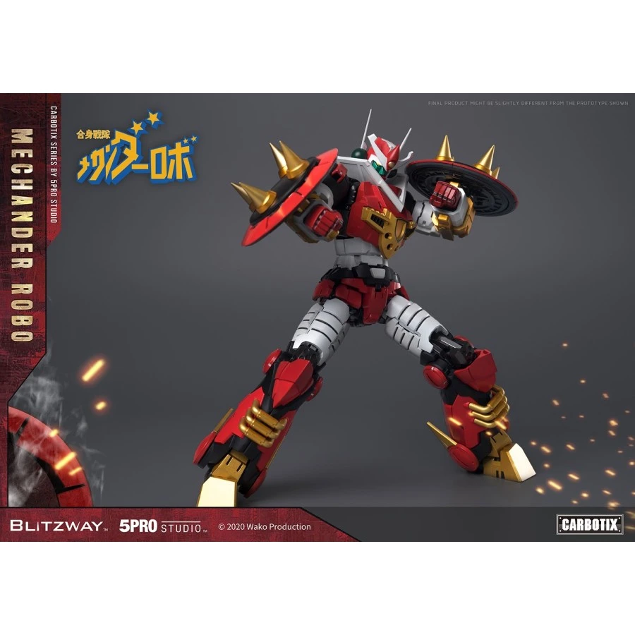 5PRO Studio Blitzway Carbotix Hybrid Carbon Action Figure Series CX-003 Mechander Robot 10 5PRO Studio Blitzway Carbotix Hybrid Carbon Action Figure Series CX-003 Mechander Robot - immagine 10