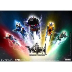 5PRO Studio Blitzway Carbotix Hybrid Carbon Action Figure Series CX-004 Defender Of The Universe Voltron Blitzway -Negozio JapanWorld economico 5pro studio carbotix hybrid carbon action figure series cx 004 defender of the universe voltron 13