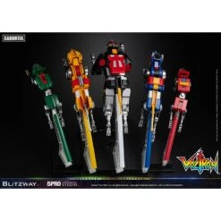 5PRO Studio Blitzway Carbotix Hybrid Carbon Action Figure Series CX-004 Defender Of The Universe Voltron Blitzway -Negozio JapanWorld economico 5pro studio carbotix hybrid carbon action figure series cx 004 defender of the universe voltron 17