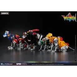 5PRO Studio Blitzway Carbotix Hybrid Carbon Action Figure Series CX-004 Defender Of The Universe Voltron Blitzway -Negozio JapanWorld economico 5pro studio carbotix hybrid carbon action figure series cx 004 defender of the universe voltron 19