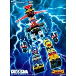 Action Toys Super Robot Mini Deformed Series MD-05 God Sigma -Negozio JapanWorld economico action toys super robot mini deformed series md 05 god sigma 2