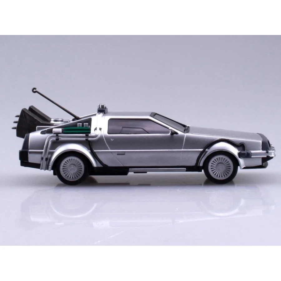 Aoshima Movie Mecha Series 11 Back To The Future DeLorean 1/43 Scale Model Kit 3 Aoshima Movie Mecha Series 11 Back To The Future DeLorean 1/43 Scale Model Kit - immagine 3