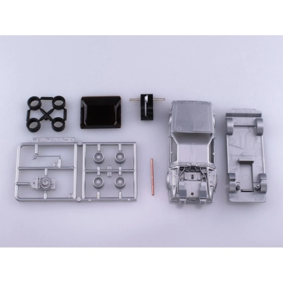 Aoshima Movie Mecha Series 11 Back To The Future DeLorean 1/43 Scale Model Kit 4 Aoshima Movie Mecha Series 11 Back To The Future DeLorean 1/43 Scale Model Kit - immagine 4