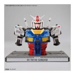 Bandai Bust Model Plastic Kit 1/48 Scale Gundam Factory Yokohama RX-78F00 Gundam