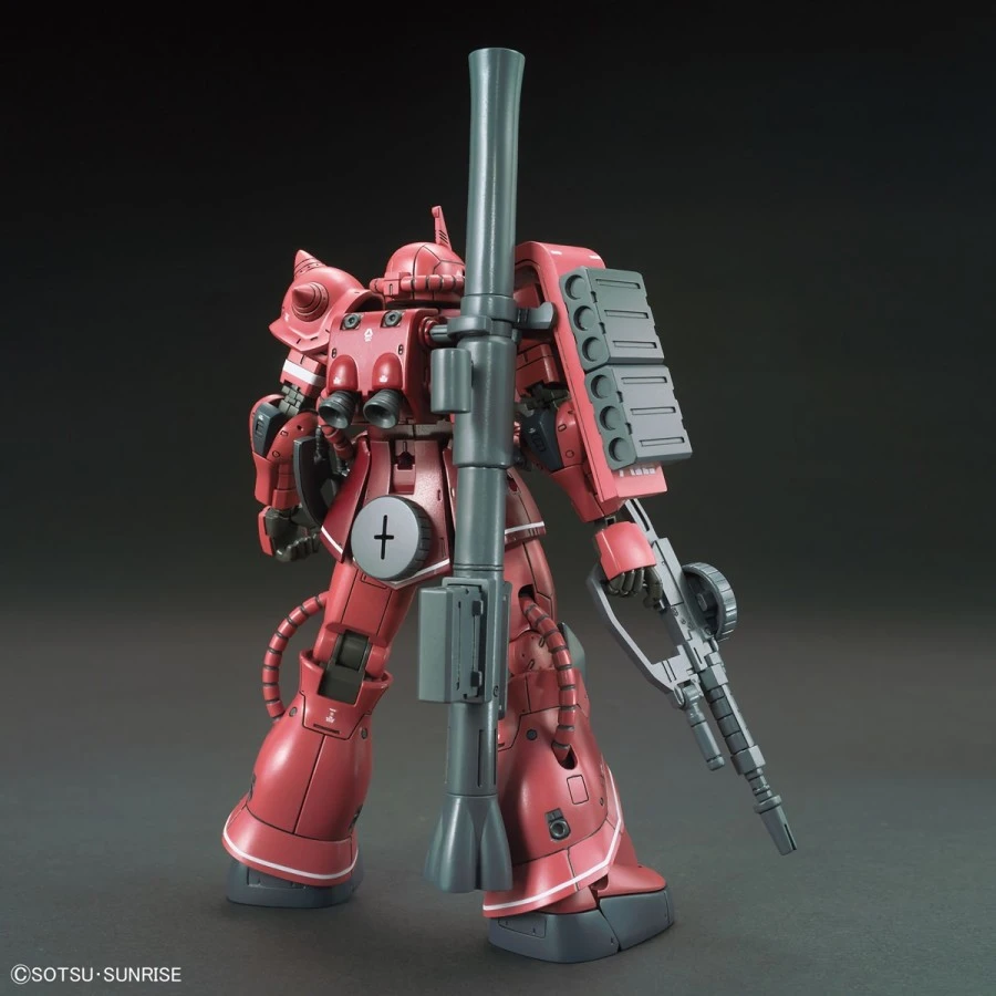 Bandai High Grade HG 1/144 Mobile Suit Gundam MS-06S Zaku II Red Comet Version 2 Bandai High Grade HG 1/144 Mobile Suit Gundam MS-06S Zaku II Red Comet Version - immagine 2