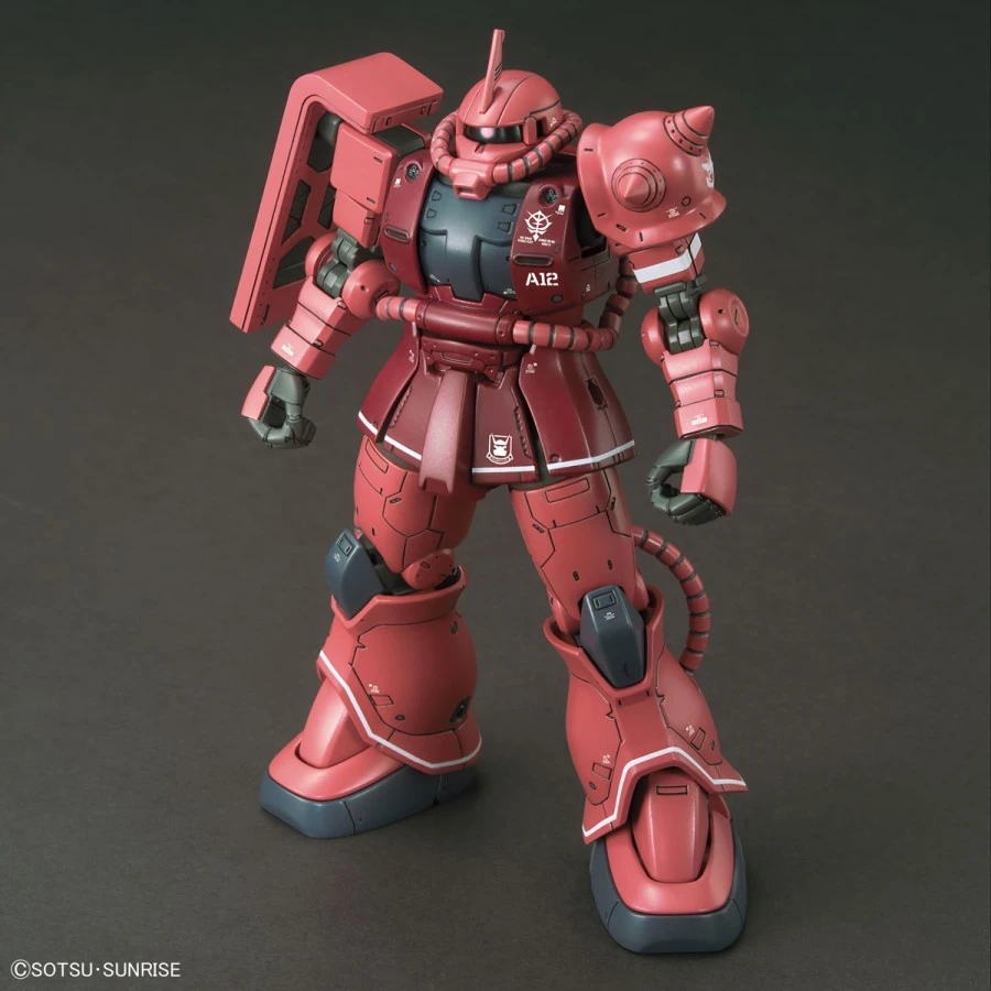 Bandai High Grade HG 1/144 Mobile Suit Gundam MS-06S Zaku II Red Comet Version 3 Bandai High Grade HG 1/144 Mobile Suit Gundam MS-06S Zaku II Red Comet Version - immagine 3