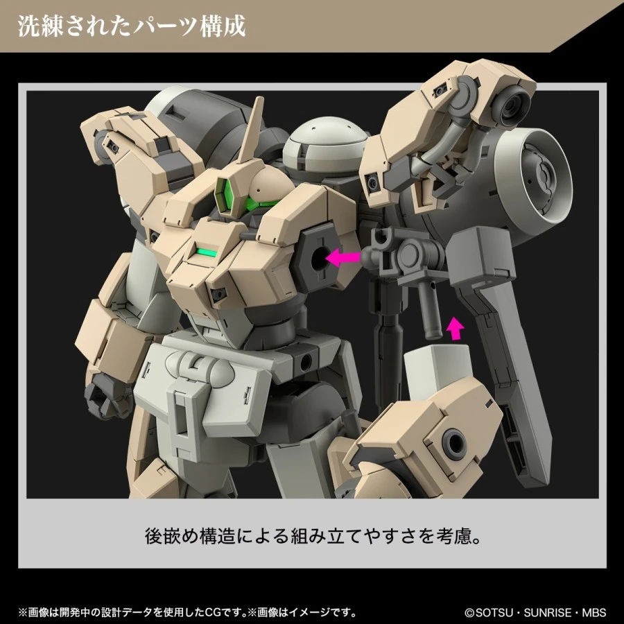 Bandai High Grade HG 1/144 Mobile Suit Gundam MSJ-R122 Demi Barding 6 Bandai High Grade HG 1/144 Mobile Suit Gundam MSJ-R122 Demi Barding - immagine 6