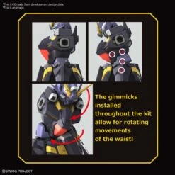 Bandai High Grade HG 1/144 Super Robot Wars Huckebein Mk-II -Negozio JapanWorld economico bandai high grade hg 1144 super robot wars huckebein mk ii 5