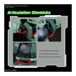 Bandai High Grade HGUC 1/144 Mobile Suit Gundam MS-06 Zaku II Mass Production Type -Negozio JapanWorld economico bandai high grade hguc 1144 mobile suit gunda mms 06 zaku ii mass production type 3