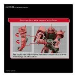 Bandai High Grade HGUC 1/144 Mobile Suit Gundam MS-06S Zaku II -Negozio JapanWorld economico bandai high grade hguc 1144 mobile suit gundam ms 06s zaku ii 3
