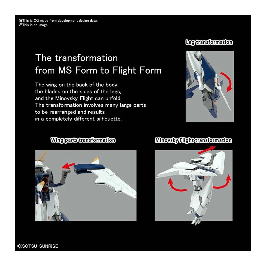 Bandai High Grade HGUC 1/144 Mobile Suit Gundam RX-105 Ξ Gundam 7 Bandai High Grade HGUC 1/144 Mobile Suit Gundam RX-105 Ξ Gundam - immagine 7