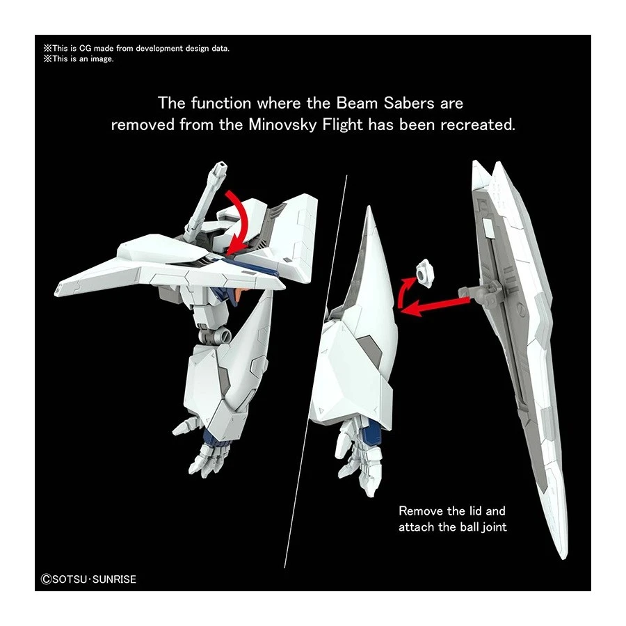 Bandai High Grade HGUC 1/144 Mobile Suit Gundam RX-105 Ξ Gundam 8 Bandai High Grade HGUC 1/144 Mobile Suit Gundam RX-105 Ξ Gundam - immagine 8