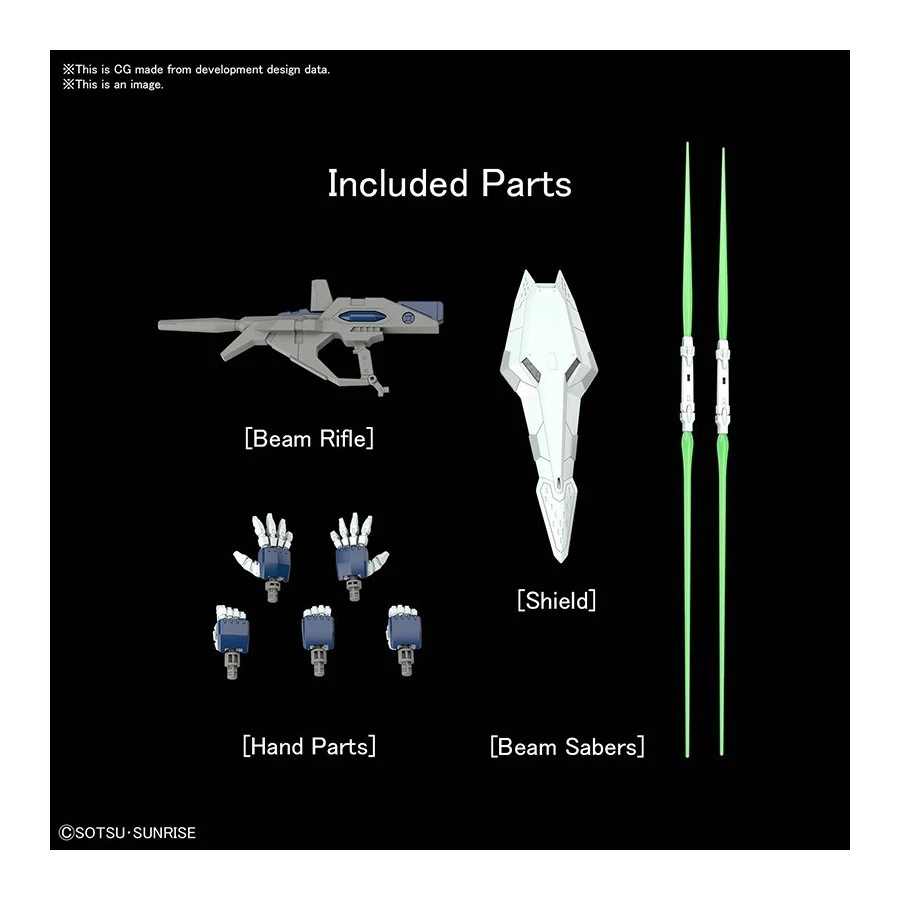 Bandai High Grade HGUC 1/144 Mobile Suit Gundam RX-105 Ξ Gundam 9 Bandai High Grade HGUC 1/144 Mobile Suit Gundam RX-105 Ξ Gundam - immagine 9