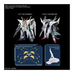 Bandai High Grade HGUC 1/144 Mobile Suit Gundam RX-105 Ξ Gundam VS RX-104FF Penelope -Negozio JapanWorld economico bandai high grade hguc 1144 mobile suit gundam rx 105 gundam vs rx 104ff penelope 4