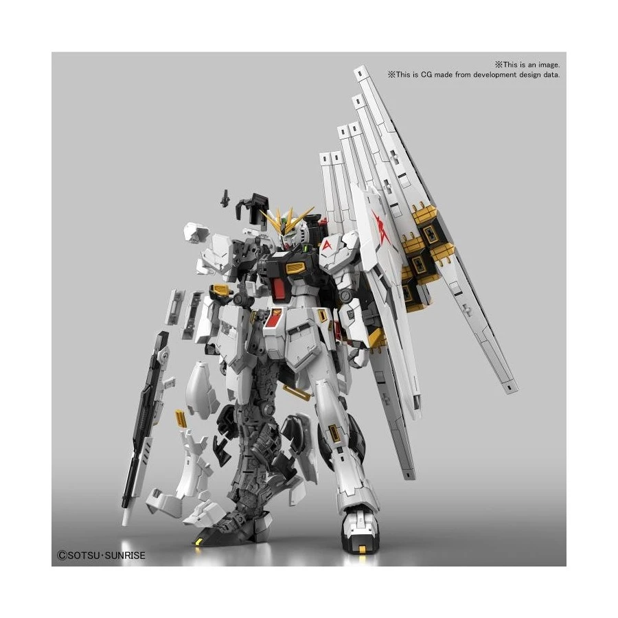 Bandai Real Grade RG 1/144 Mobile Suit Gundam RX-93 Nu Gundam 2 Bandai Real Grade RG 1/144 Mobile Suit Gundam RX-93 Nu Gundam - immagine 2
