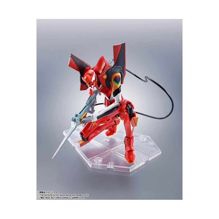 Bandai Robot Damashi Rebuild Of Evangelion Unit-02 + S-Type Equipment New Movie Version 5 Bandai Robot Damashi Rebuild Of Evangelion Unit-02 + S-Type Equipment New Movie Version - immagine 5