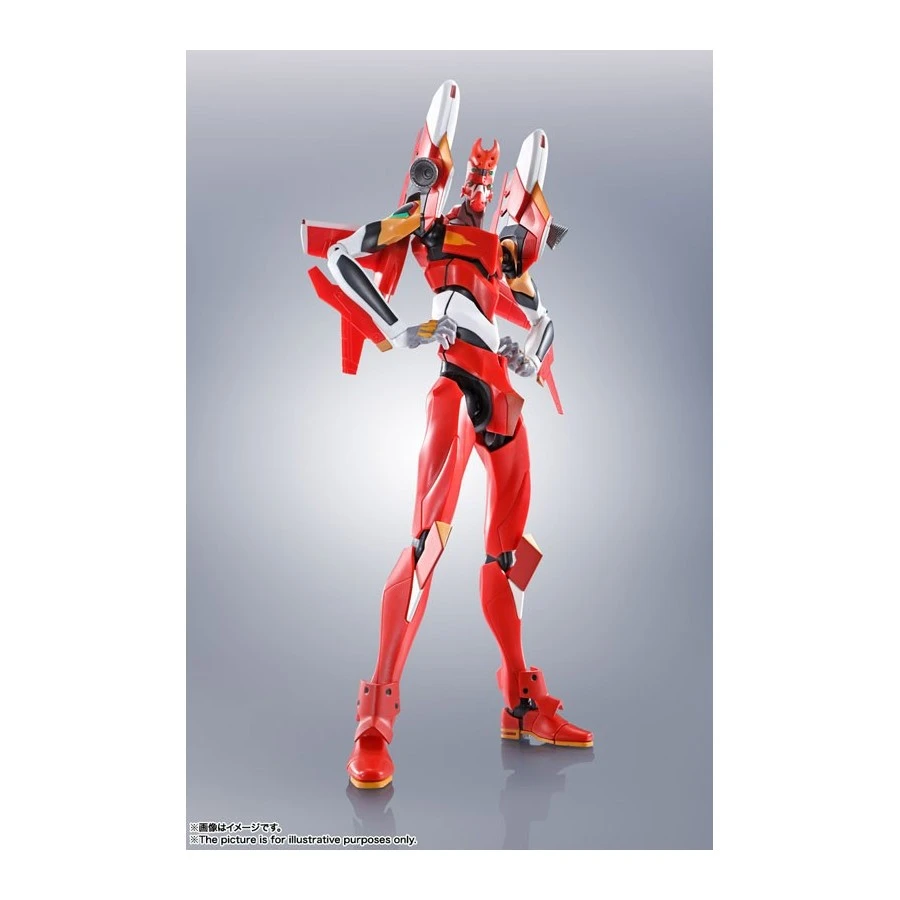 Bandai Robot Damashi Rebuild Of Evangelion Unit-02 + S-Type Equipment New Movie Version 7 Bandai Robot Damashi Rebuild Of Evangelion Unit-02 + S-Type Equipment New Movie Version - immagine 7