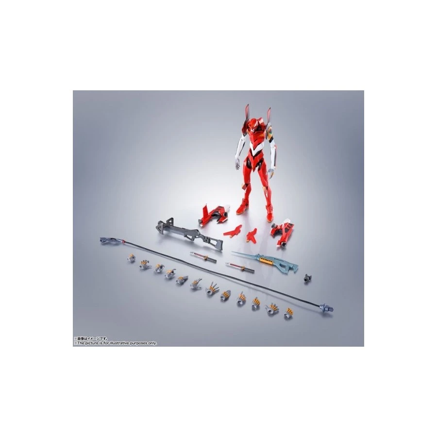 Bandai Robot Damashi Rebuild Of Evangelion Unit-02 + S-Type Equipment New Movie Version 10 Bandai Robot Damashi Rebuild Of Evangelion Unit-02 + S-Type Equipment New Movie Version - immagine 10