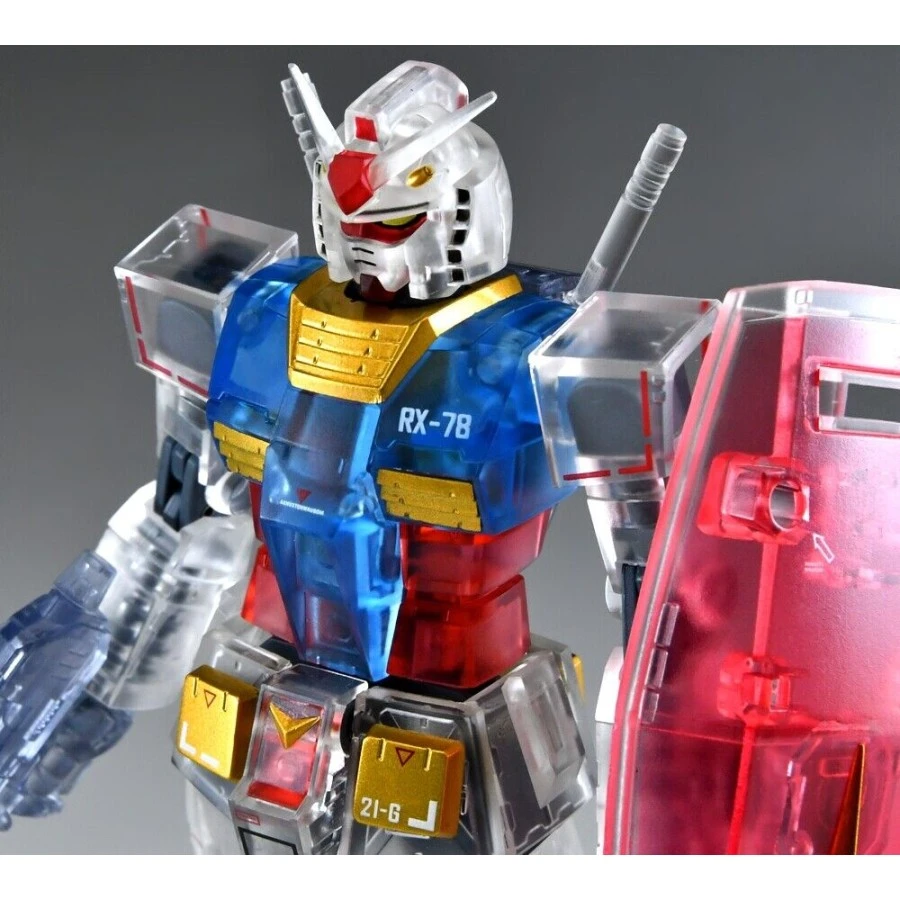 Bandai Robot Damashi RX-78-2 Gundam A.N.I.M.E. Ver. Clear Color 2 Bandai Robot Damashi RX-78-2 Gundam A.N.I.M.E. Ver. Clear Color - immagine 2