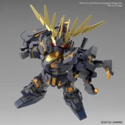 Bandai SD Gundam Cross Silhouette Unicorn Gundam 2 Banshee Destroy Mode & Banshee Norn Parts Set