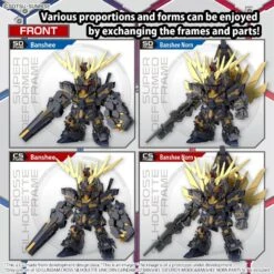 Bandai SD Gundam Cross Silhouette Unicorn Gundam 2 Banshee Destroy Mode & Banshee Norn Parts Set -Negozio JapanWorld economico bandai sd gundam cross silhouette unicorn gundam 2 banshee destroy mode banshee norn parts set 7