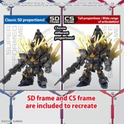 Bandai SD Gundam Cross Silhouette Unicorn Gundam 2 Banshee Destroy Mode & Banshee Norn Parts Set -Negozio JapanWorld economico bandai sd gundam cross silhouette unicorn gundam 2 banshee destroy mode banshee norn parts set 9