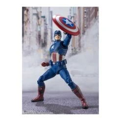 Bandai S.H. Figuarts Avengers Captain America Avengers Assemble Edition -Negozio JapanWorld economico bandai sh figuarts avengers captain america avengers assemble edition 2