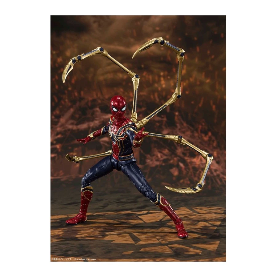 Bandai S.H. Figuarts Avengers Endgame Iron Spider Final Battle Edition 4 Bandai S.H. Figuarts Avengers Endgame Iron Spider Final Battle Edition - immagine 4