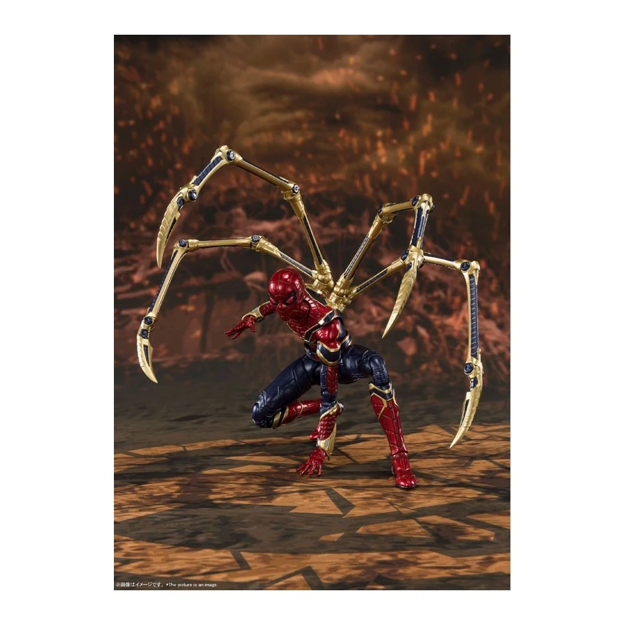 Bandai S.H. Figuarts Avengers Endgame Iron Spider Final Battle Edition 5 Bandai S.H. Figuarts Avengers Endgame Iron Spider Final Battle Edition - immagine 5