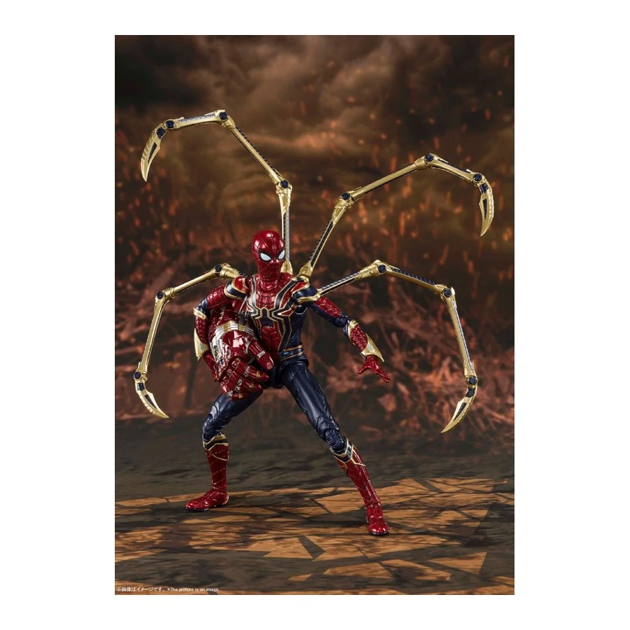 Bandai S.H. Figuarts Avengers Endgame Iron Spider Final Battle Edition 7 Bandai S.H. Figuarts Avengers Endgame Iron Spider Final Battle Edition - immagine 7