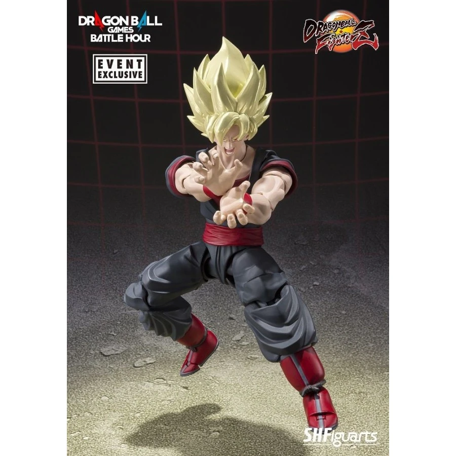 Bandai S.H. Figuarts Dragon Ball FighterZ Son Goku Clone Super Saiyan Dragon Ball Games Battle Hour Exclusive 5 Bandai S.H. Figuarts Dragon Ball FighterZ Son Goku Clone Super Saiyan Dragon Ball Games Battle Hour Exclusive - immagine 5
