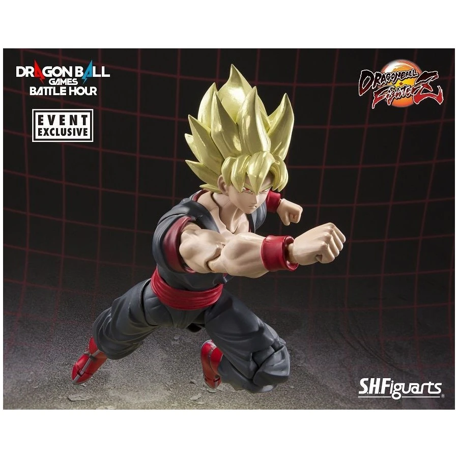 Bandai S.H. Figuarts Dragon Ball FighterZ Son Goku Clone Super Saiyan Dragon Ball Games Battle Hour Exclusive 6 Bandai S.H. Figuarts Dragon Ball FighterZ Son Goku Clone Super Saiyan Dragon Ball Games Battle Hour Exclusive - immagine 6