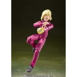 Bandai S.H. Figuarts Dragon Ball Super Android 18 -Negozio JapanWorld economico bandai sh figuarts dragon ball super android 18 4