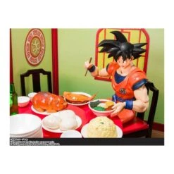 Bandai S.H. Figuarts Dragon Ball Z Son Goku's Eating Moderately Set -Negozio JapanWorld economico bandai sh figuarts dragon ball z son goku s eating moderately set 3