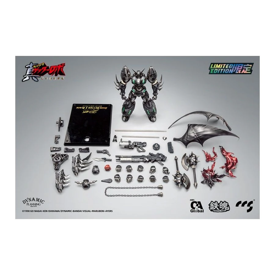 CCS Toys Climax Creatures Series Getter Robot The Last Day Shin Getter 1 Black 9 CCS Toys Climax Creatures Series Getter Robot The Last Day Shin Getter 1 Black - immagine 9