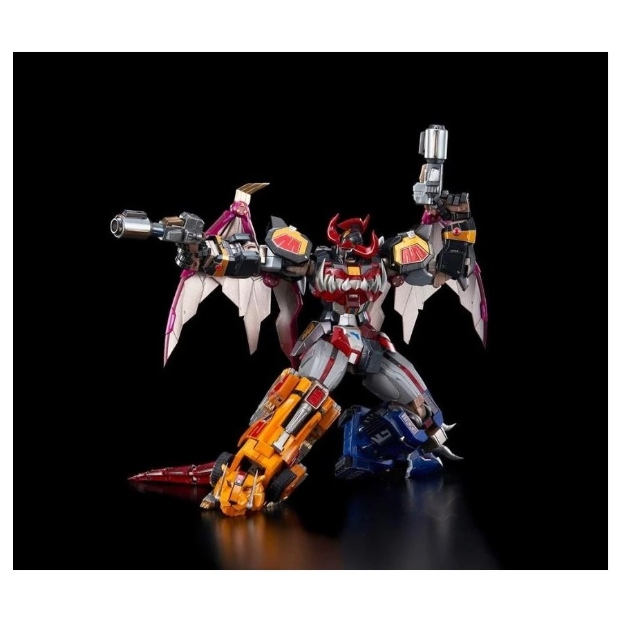 Flame Toys Mighty Morphin Power Rangers Go! Kara Kuri Combine Dino Megazord 12 Flame Toys Mighty Morphin Power Rangers Go! Kara Kuri Combine Dino Megazord - immagine 12