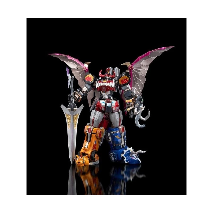 Flame Toys Mighty Morphin Power Rangers Go! Kara Kuri Combine Dino Megazord 4 Flame Toys Mighty Morphin Power Rangers Go! Kara Kuri Combine Dino Megazord - immagine 4