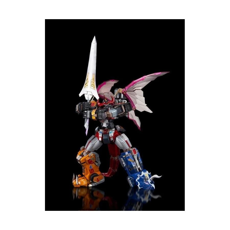 Flame Toys Mighty Morphin Power Rangers Go! Kara Kuri Combine Dino Megazord 7 Flame Toys Mighty Morphin Power Rangers Go! Kara Kuri Combine Dino Megazord - immagine 7