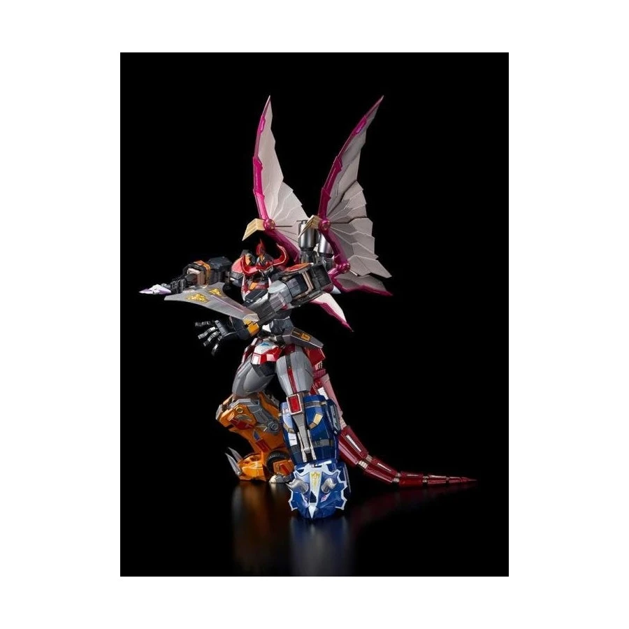 Flame Toys Mighty Morphin Power Rangers Go! Kara Kuri Combine Dino Megazord 8 Flame Toys Mighty Morphin Power Rangers Go! Kara Kuri Combine Dino Megazord - immagine 8